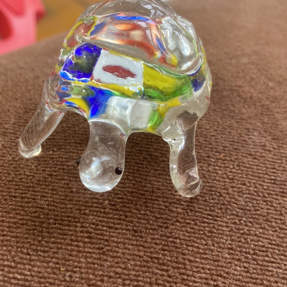 Millefiori glass turtle for terrariums or to collect - Picture 7 of 8